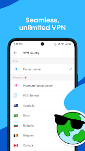 Aloha Browser + Private VPN Screenshot