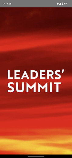 Android application Leaders' Summit 2023 screenshort
