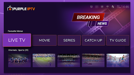 IPTV Smart Purple Player