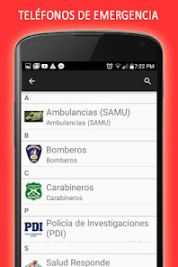 Screenshot 5 Sismos en Chile y Emergencias android