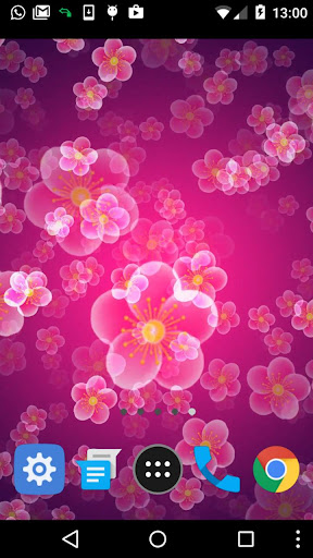abstract flower wallpaper Screen 2