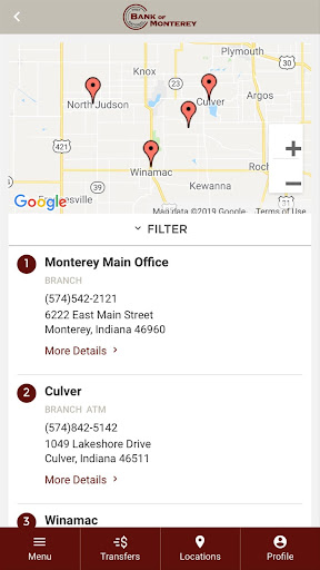 First National Bank Monterey Screenshot 3 - AppWisp.com
