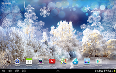 screenshot of Snowfall Live Wallpaper