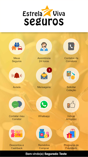 Android application Estrela Viva screenshort