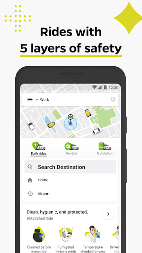 Ola, Safe and affordable rides screenshot 1