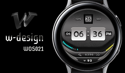Android application W-Design WOS021 - Watch Face screenshort