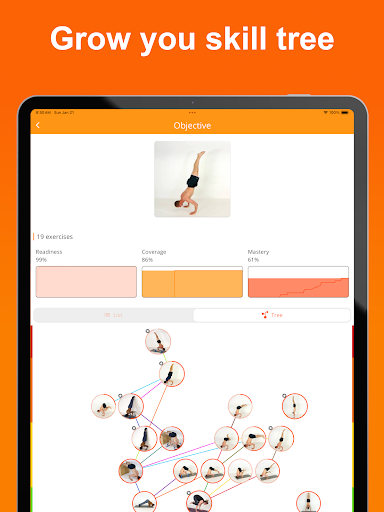 Screenshot of Calistree: home & gym workouts
