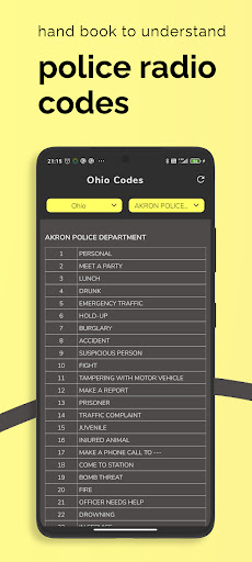 Police Scanner Radio Codes Screen 3