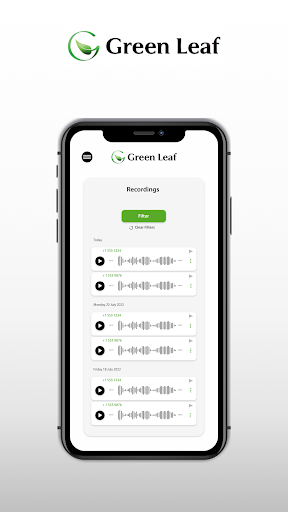 Android application Green Leaf FMO screenshort