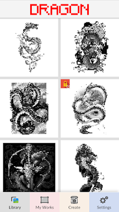 Dragon Pixel Number - Screenshot 1