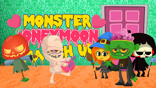 Android application Honeymoon Monster Match Up screenshort