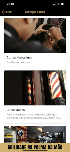 Salão Teixeira Cabeleireiro Screen 2