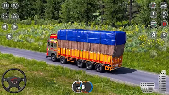 인도 사람 트럭 게임 3d