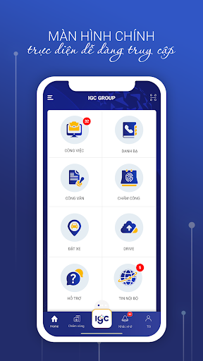 Android application IGC E-Office screenshort