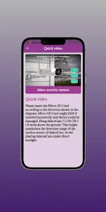 dekco security camera Guide