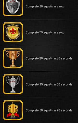 Squats Trainer Screen 3