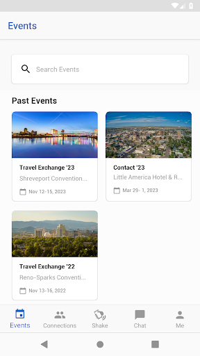 NTA events Screen 2