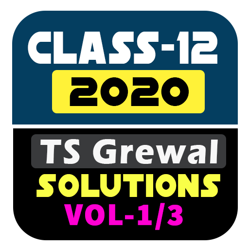 Account Class-12 TS Grewal Sol  Icon