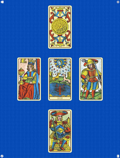 Screenshot of Universal Tarot of Marseille