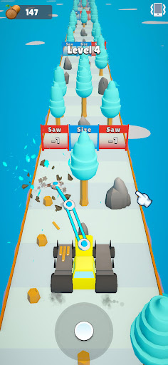 Android application Lumberjack Runner screenshort