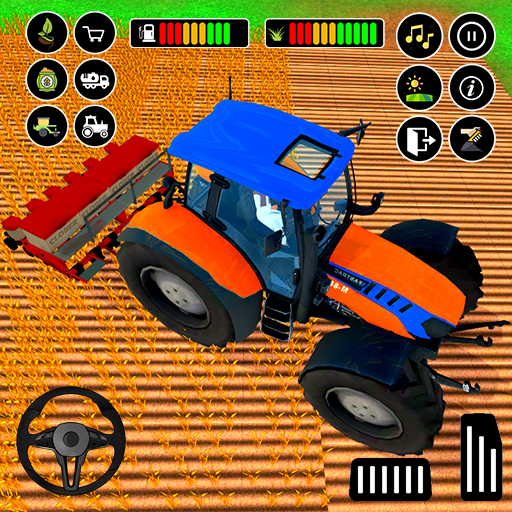 Farm Tractor 3d: Tractor Games
