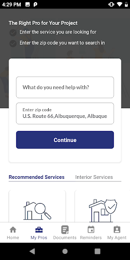 HOME Real Estate Concierge Screen 3