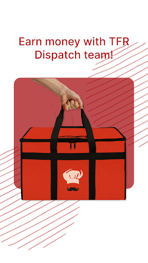 Android application The Food Runners Drivers screenshort