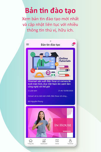 Android application 4PS Elearning screenshort