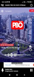 Radio Pbo en Vivo Stream