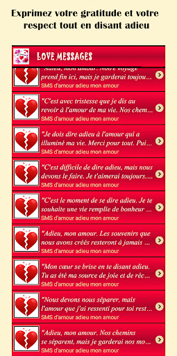 Messages  damour trop mignon