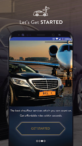Android application Black Car Lux screenshort