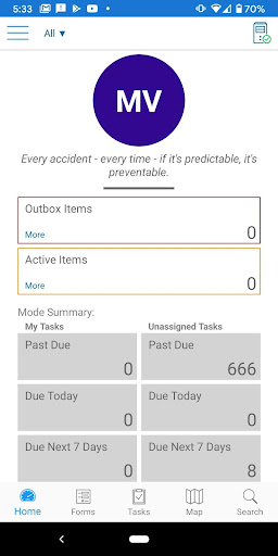 FlowGIS Mobile Screen 2