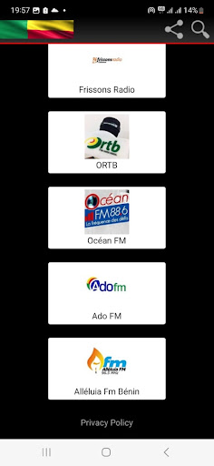 Benin Radio Screen 2
