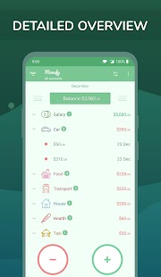 Monefy - Budget Manager and Expense Tracker app Screenshot