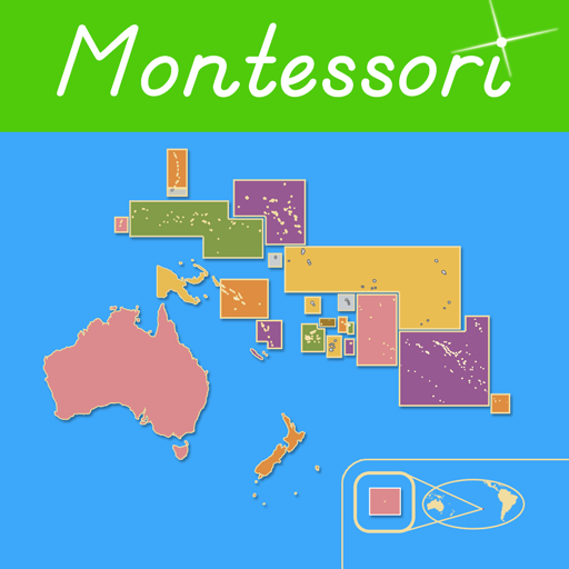 Oceania - Montessori Geography logo