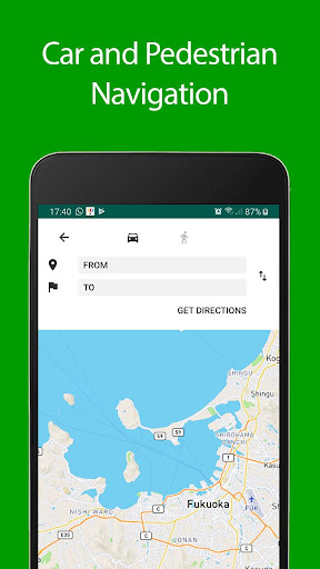 Fukuoka Offline Map and Travel Screen 2