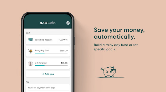 Gusto Wallet - Money management and savings android2mod screenshots 9