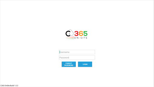 Android application C365 OnSite screenshort