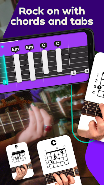 Simply Guitar - Learn Guitar 2.4.3 APK + Mod (Subscribed) for Android