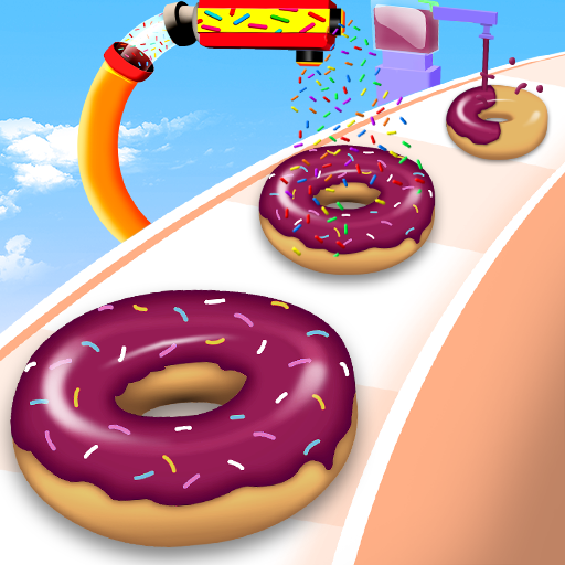 Cake Stack 3D Donut Cake Games logo