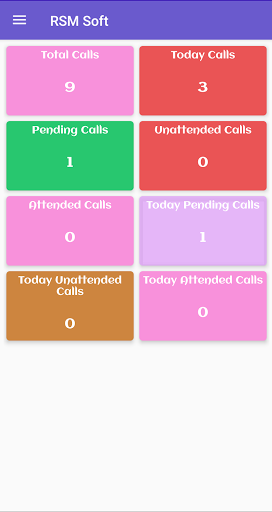 Android application Repair and Service Management screenshort