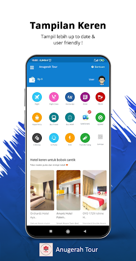Android application Anugerah Tour screenshort