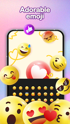 Keyboard Themes: Emoji & Fontsのおすすめ画像5