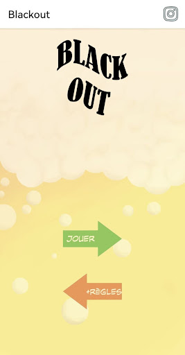 Android application Blackout screenshort