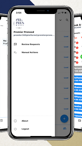 Premier Preneed 360 Platform Screen 2