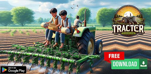 Tractor Farming Sim Games 3D