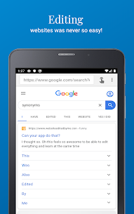 Inspect and Edit HTML Live v2.73 APK (Premium Unlocked) Free For Android 5