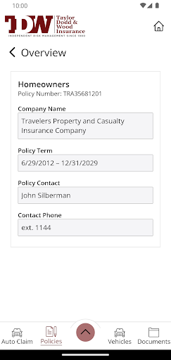 TDW Insurance Online Screenshot 4 - AppWisp.com