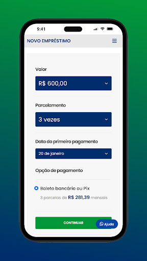 OnCred: crédito pessoal Screen 3