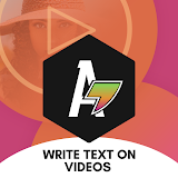 Add Text to Video, Write on Videos icon